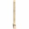 Ekena Millwork Eugene Rough Sawn Timber Gable Bracket, Douglas Fir, 84"W x 56"H x 4"D x 6"F, 16/12 Pitch GBW084X56X0406EUG00RDF - alternate 3